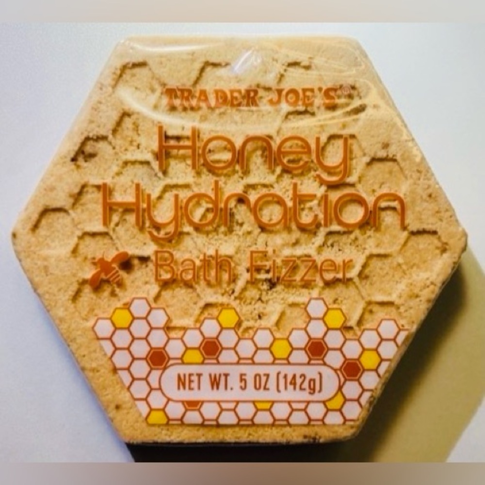 NEW TRADER JOE’S Honey‎ Hydration Bath Fizzer 5 oz NEW
